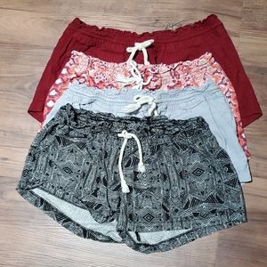 4 pairs of shorts